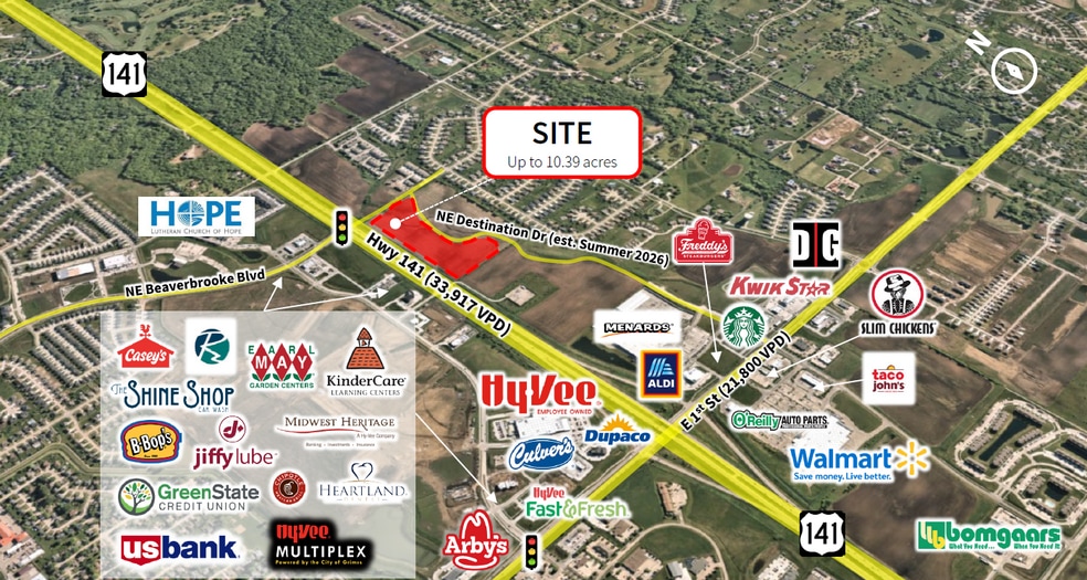 Beaverbrook, Grimes, IA for sale - Building Photo - Image 1 of 2