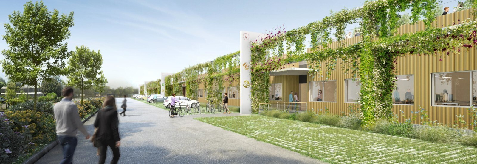 Rue Des Beaux Soleils, Osny for lease Building Photo- Image 1 of 8