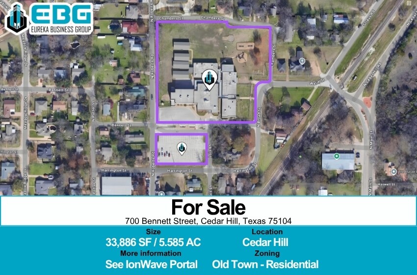 700 Bennett St, Cedar Hill, TX à vendre Photo du bâtiment- Image 1 de 13
