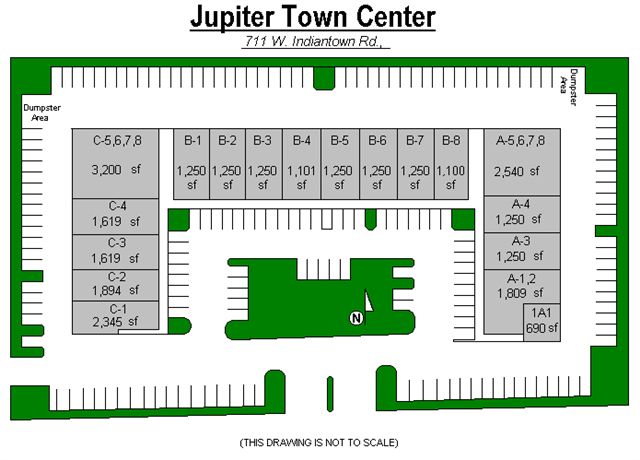 711 W Indian Town Rd, Jupiter, FL à louer - Plan de site - Image 3 de 4