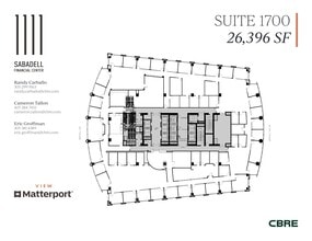 1111 Brickell Ave, Miami, FL à louer Plan de site- Image 1 de 20
