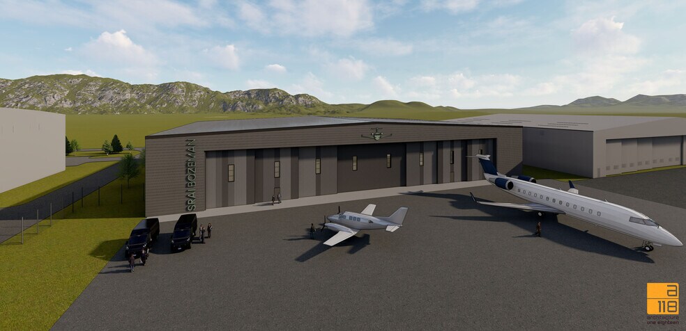 90 Aviation Ln, Belgrade, MT à louer - Photo du bâtiment - Image 2 de 4