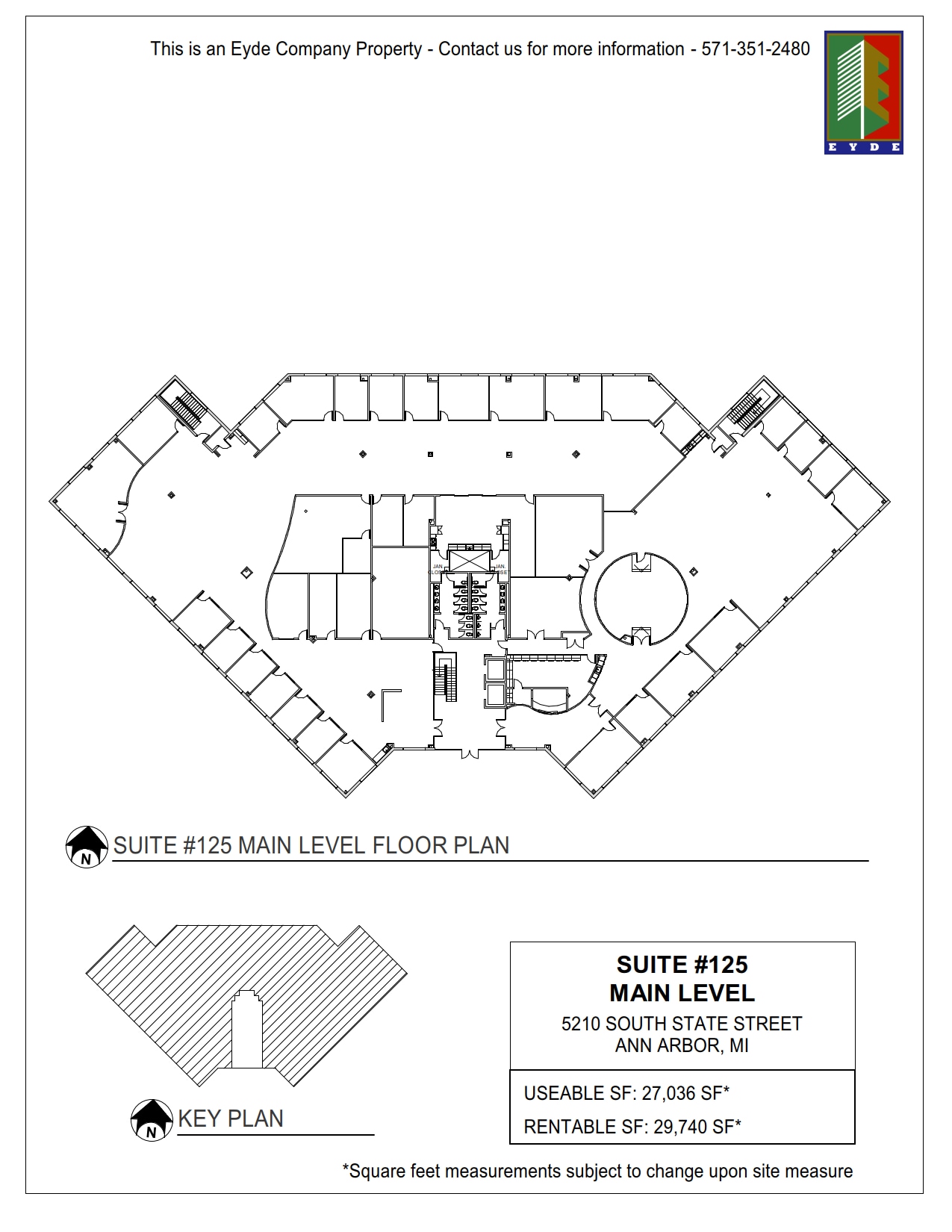 5210 S State Rd, Ann Arbor, MI for lease Floor Plan- Image 1 of 1