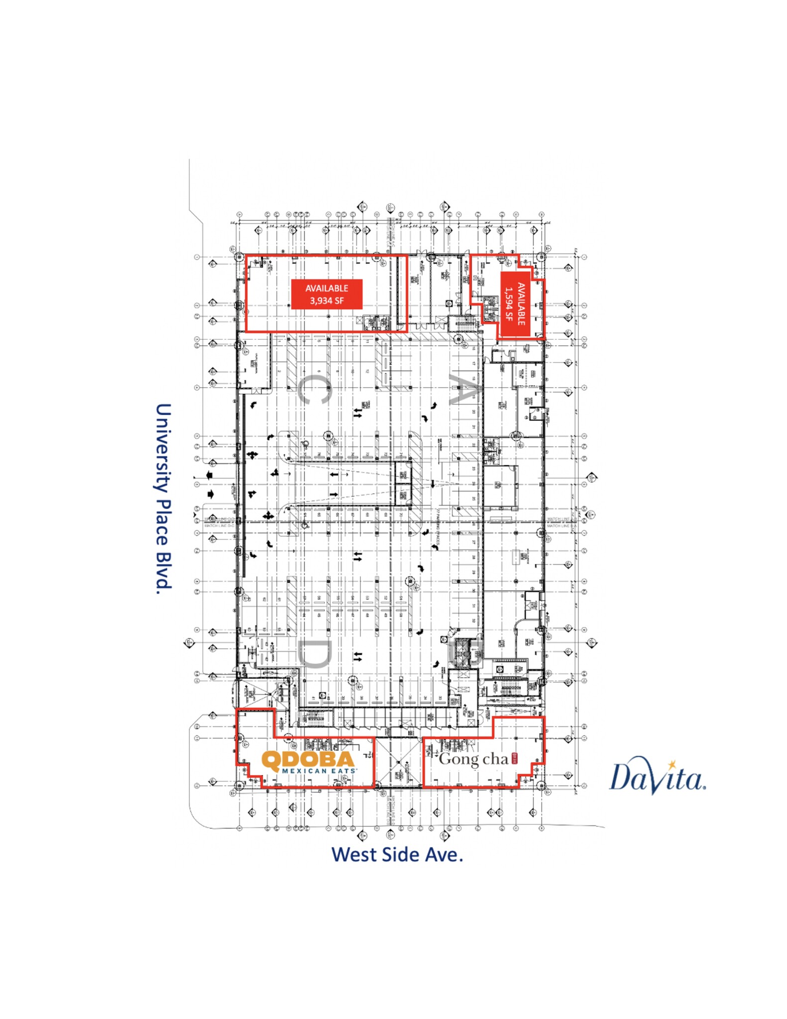 23 University Place Blvd, Jersey City, NJ à louer Plan de site- Image 1 de 1