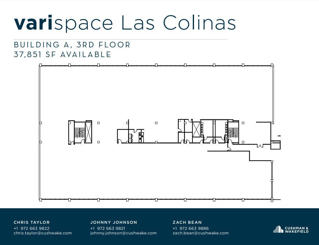 901 W Walnut Hill Ln, Irving, TX à louer Plan d’étage- Image 1 de 1