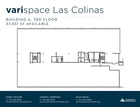 901 W Walnut Hill Ln, Irving, TX à louer Plan d’étage- Image 1 de 1