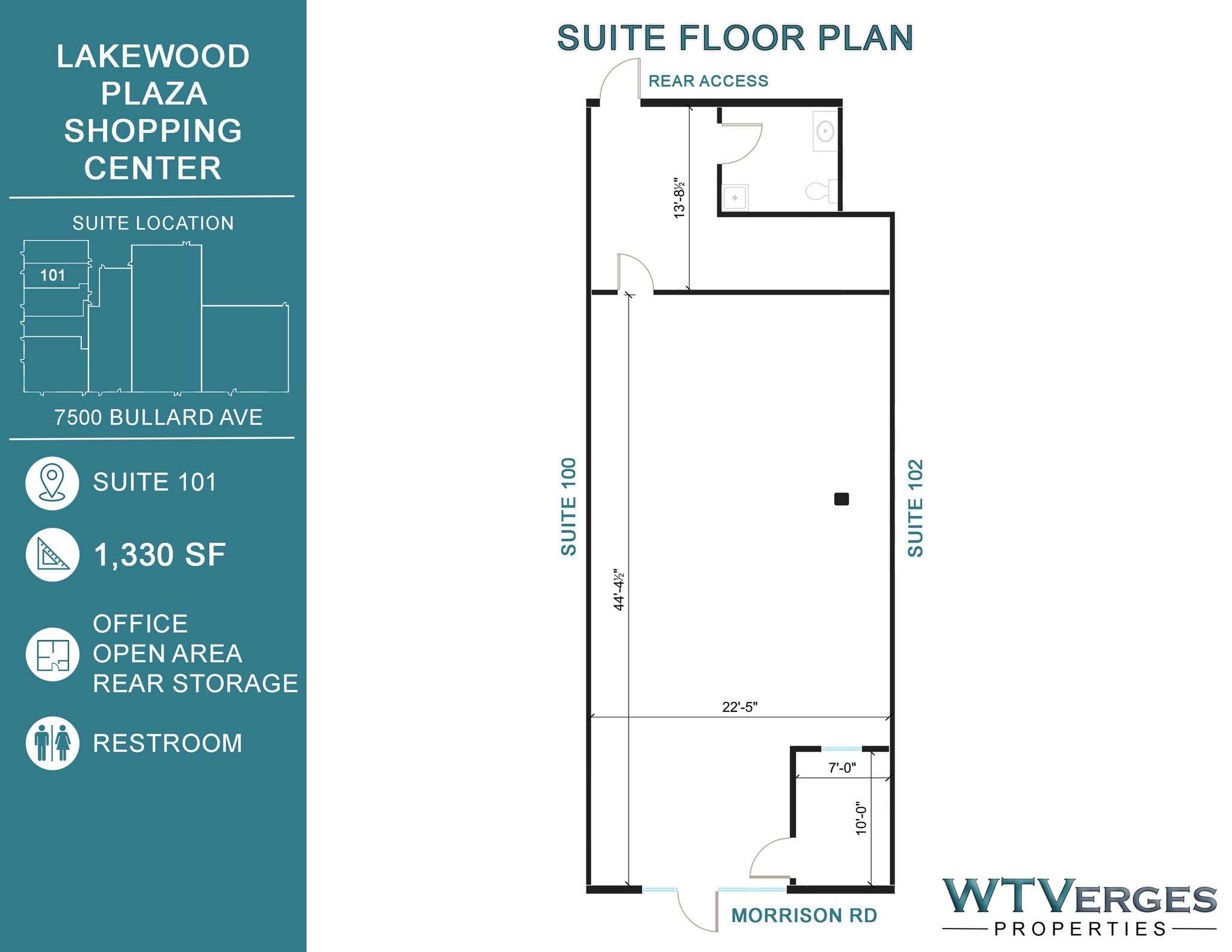 7500 Bullard Ave, New Orleans, LA for lease Floor Plan- Image 1 of 8