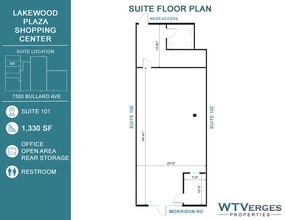 7500 Bullard Ave, New Orleans, LA for lease Floor Plan- Image 1 of 8
