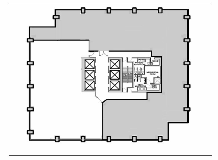 635 8th Ave SW, Calgary, AB à louer Plan d  tage- Image 1 de 1