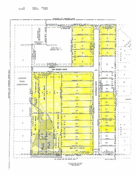 Moores Ln, Texarkana, TX à vendre - Plan cadastral - Image 2 de 2