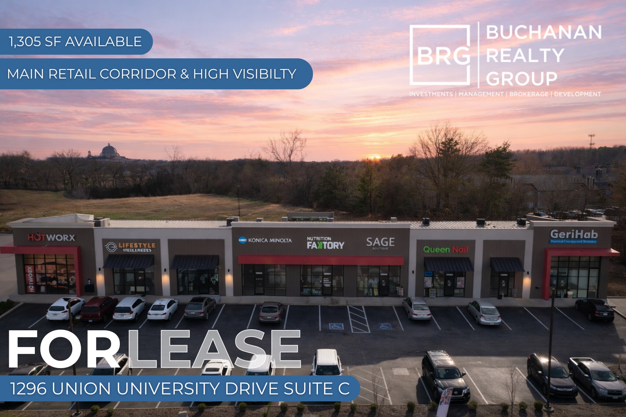 1296 Union University Dr, Jackson, TN for lease Primary Photo- Image 1 of 8
