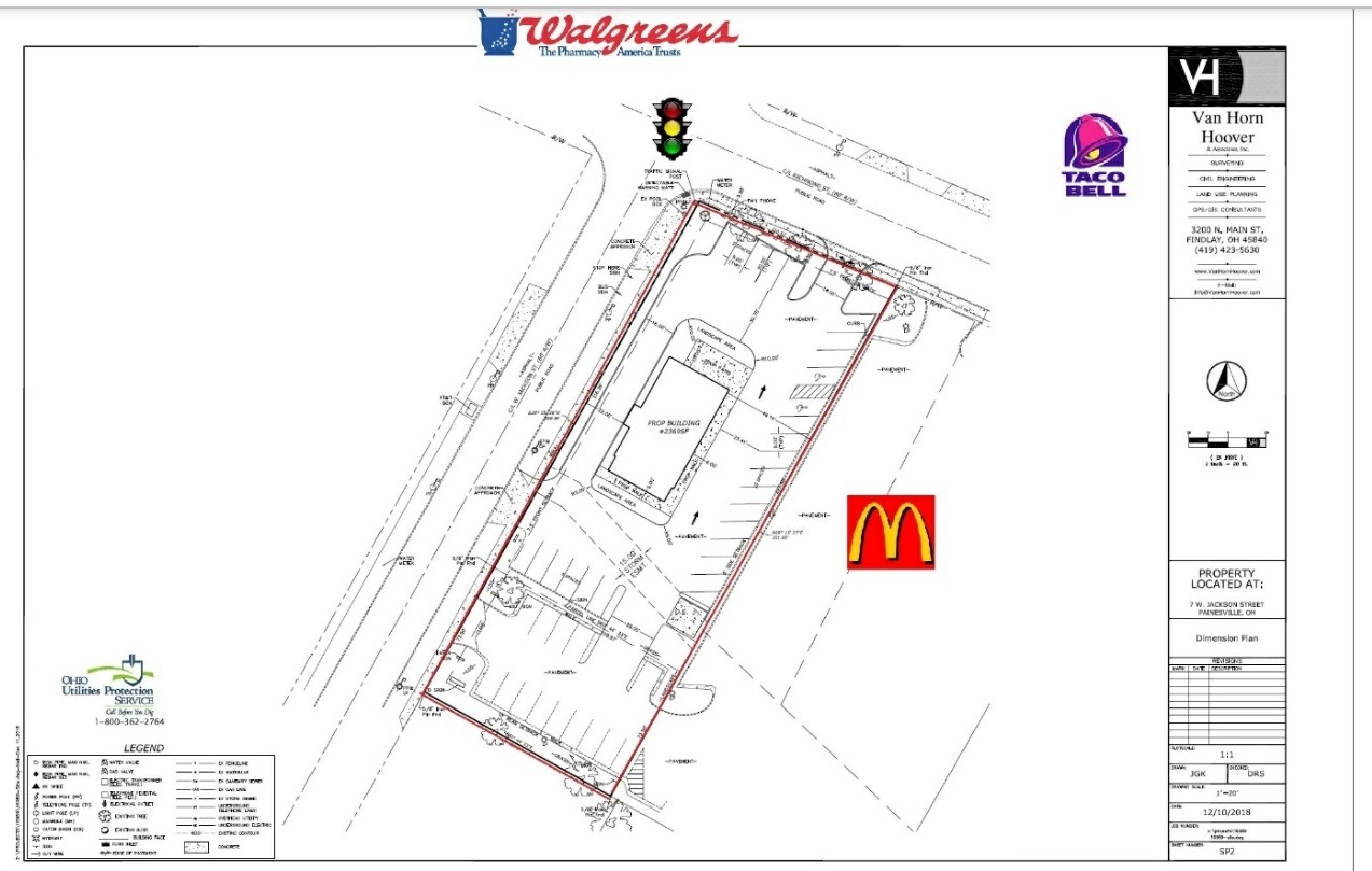 7 W Jackson St, Painesville, OH à vendre Plan de site- Image 1 de 1