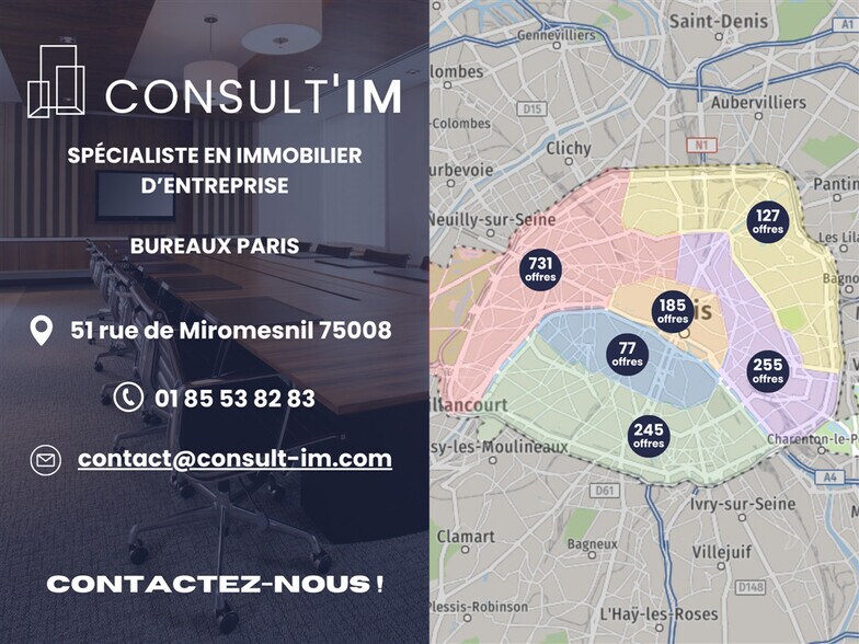 Office in Montreuil for lease - Building Photo - Image 1 of 2