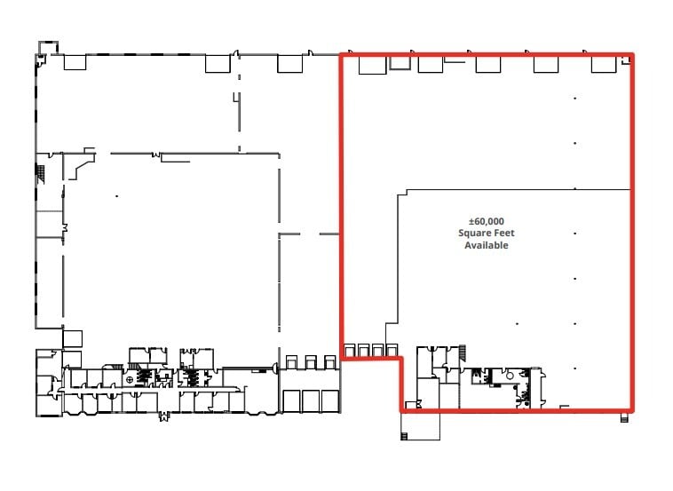 2110-2124 48th St SE, Calgary, AB à louer Plan d’étage- Image 1 de 1