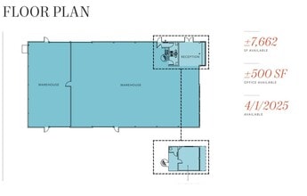 2625 SW Harbor Ave, Seattle, WA à louer Plan d’étage- Image 1 de 1
