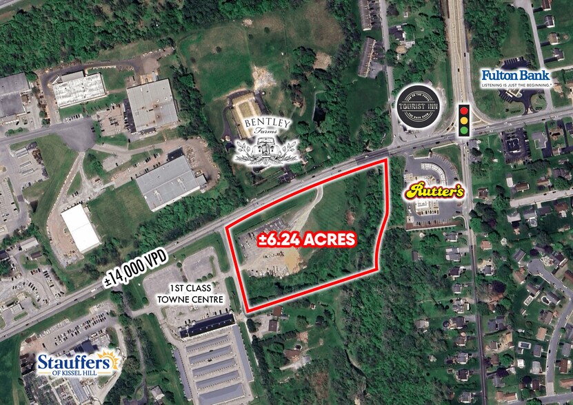 4464 E Lincoln Hwy, Hallam, PA à vendre - Photo du bâtiment - Image 1 de 1