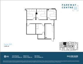 2745 Dallas Pky, Plano, TX for lease Floor Plan- Image 1 of 1