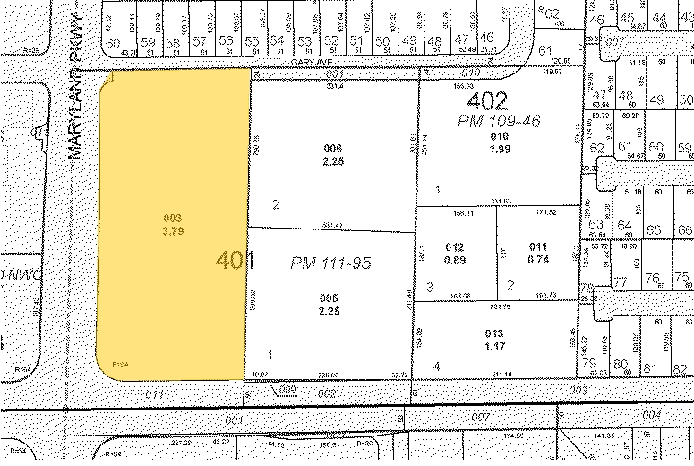 Maryland Pky, Las Vegas, NV à louer - Plan cadastral - Image 3 de 4