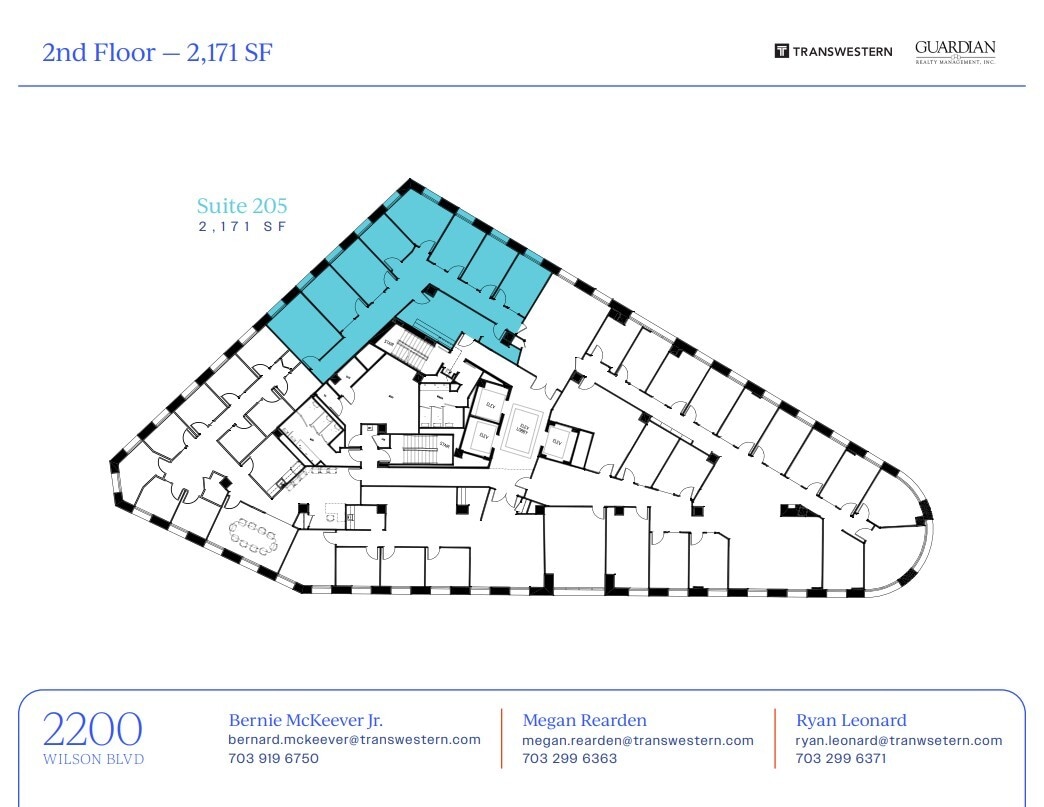 2200 Wilson Blvd, Arlington, VA for lease Floor Plan- Image 1 of 1