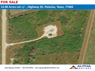 Plus de détails pour 19169 Texas 35, Palacios, TX - Terrain à vendre