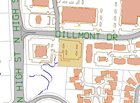 55 Dillmont Dr, Columbus, OH à louer - Plan cadastral - Image 3 de 3