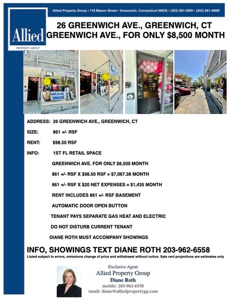 26 Greenwich Ave, Greenwich, CT à louer - Photo du bâtiment - Image 2 de 10