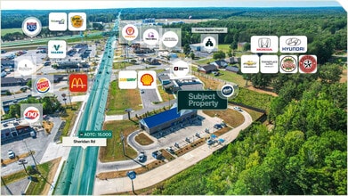 7801 Sheridan Rd, White Hall, AR - AERIAL  map view - Image1