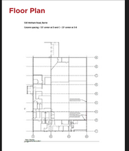 530 Welham Rd, Barrie, ON for lease Floor Plan- Image 1 of 1