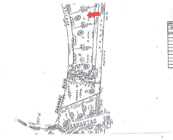 11429 N Saguaro Blvd, Fountain Hills, AZ for sale - Plat Map - Image 2 of 7