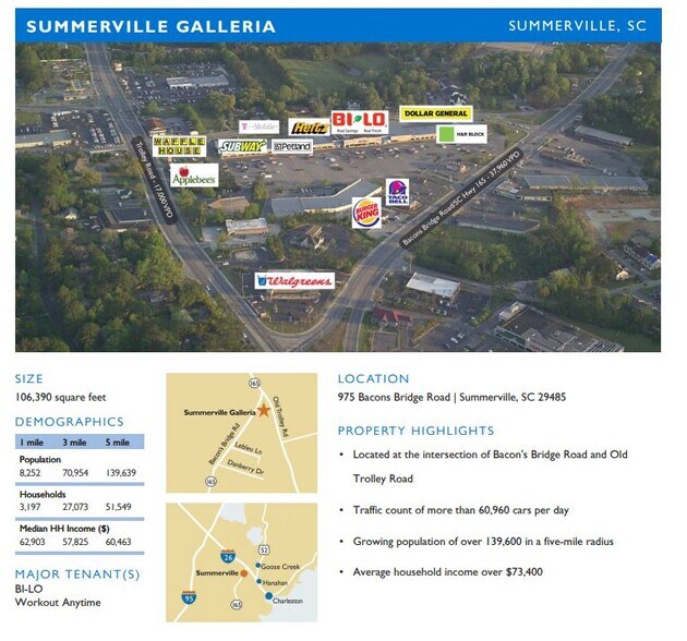 975 Bacons Bridge Rd, Summerville, SC à louer - Photo du bâtiment - Image 3 de 23