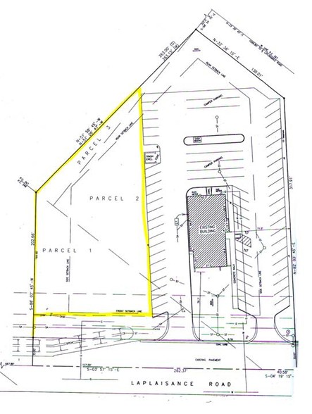 14515 Laplaisance Rd, Monroe, MI à vendre - Plan cadastral - Image 2 de 2