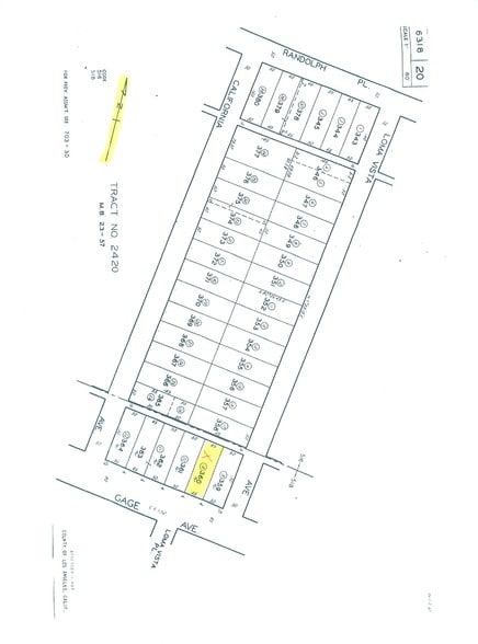 3579 Gage Ave, Bell, CA à vendre - Plan cadastral - Image 2 de 53