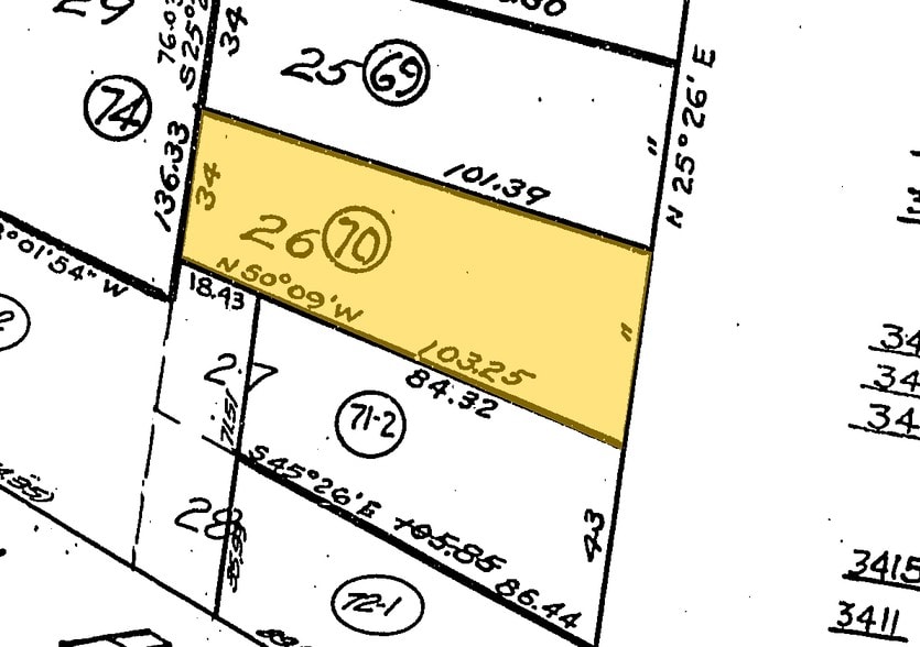 3417-3421 Grand Ave, Oakland, CA for sale - Plat Map - Image 3 of 5