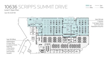 10636 Scripps Summit Ct, San Diego, CA for lease Floor Plan- Image 1 of 3