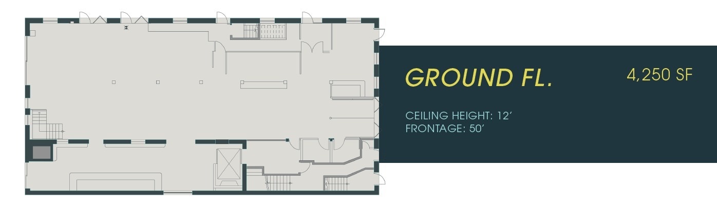 110 Kent Ave, Brooklyn, NY à vendre Plan d’étage- Image 1 de 1