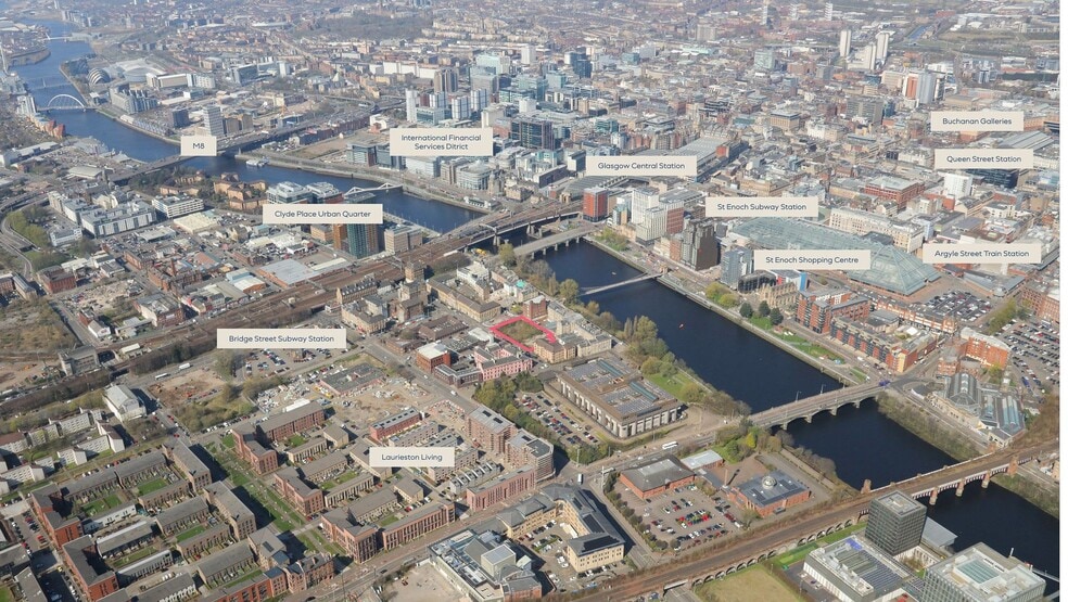Oxford St, Glasgow for sale - Aerial - Image 3 of 3