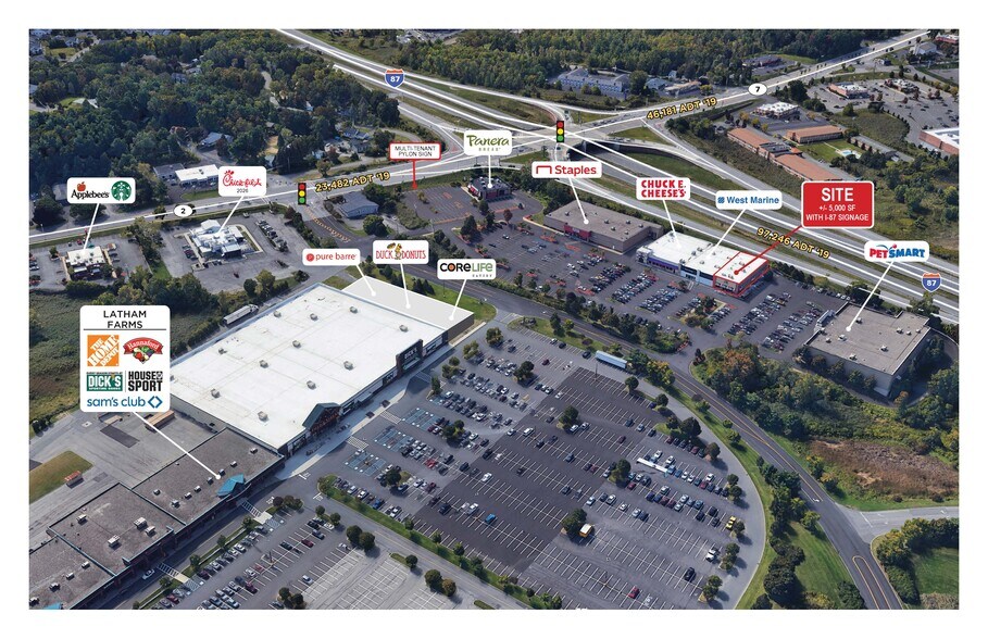 601-609 Troy Schenectady Rd, Latham, NY à louer - Photo du bâtiment - Image 3 de 6