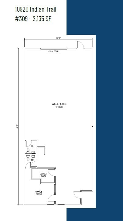 11005 Indian Trl, Dallas, TX for lease Floor Plan- Image 1 of 1