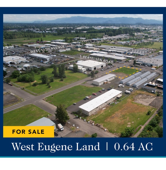 W 13th & S Bertelsen Rd. ave, Eugene, OR for sale - Primary Photo - Image 1 of 4