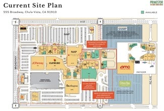 555 Broadway, Chula Vista, CA à louer Plan de site- Image 1 de 1