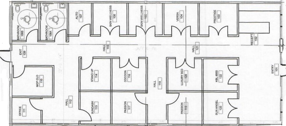 761 SW 19th St, Moore, OK for lease - Floor Plan - Image 2 of 10