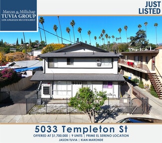 More details for 5033 Templeton St, Los Angeles, CA - Multifamily for Sale