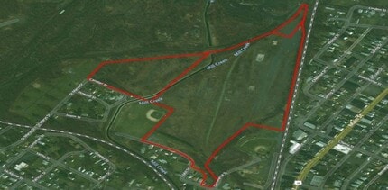 TBD Mill St, Avoca, PA - AERIAL map view