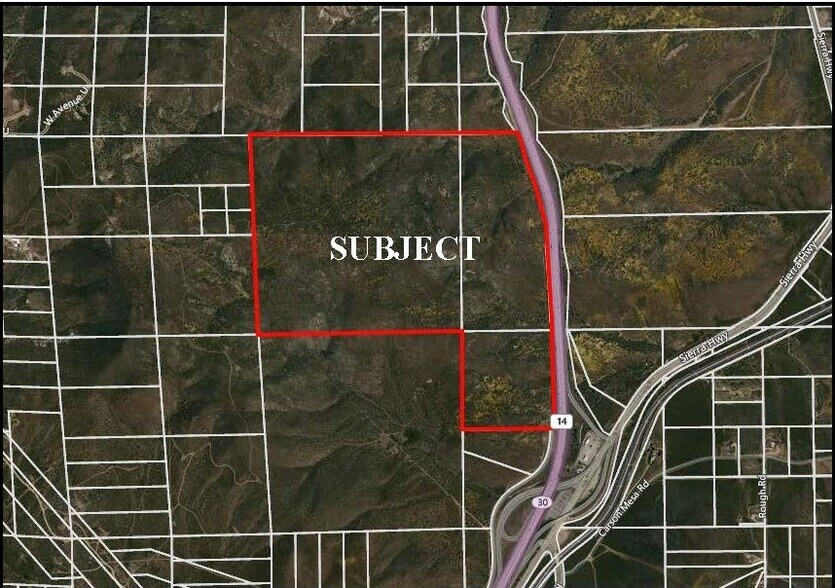 Pearblossom Hwy, Palmdale, CA à vendre - Aérien - Image 3 de 4