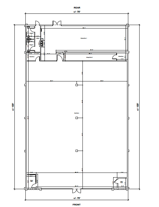 3132 Stevens Creek Blvd, San Jose, CA à louer Plan de site- Image 1 de 3