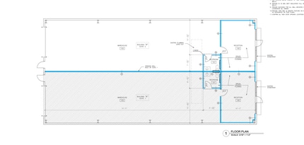 1305 Industrial Dr, Royse City, TX for lease Typical Floor Plan- Image 1 of 1