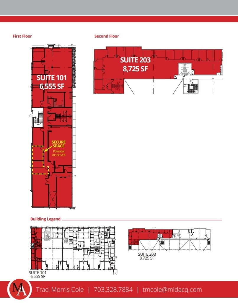 10501 Furnace Rd, Lorton, VA à louer Plan d’étage- Image 1 de 1