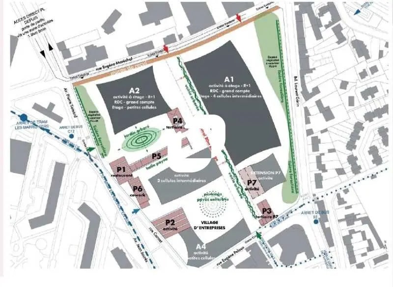 2 Rue Eugène Maréchal, Vénissieux for lease - Floor Plan - Image 3 of 5
