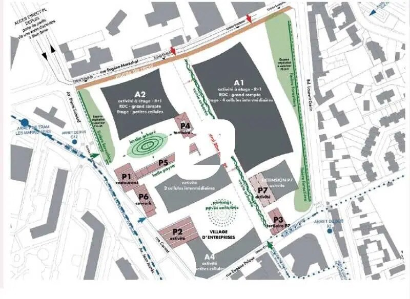 2 Rue Eugène Maréchal, Vénissieux à louer - Plan d’étage - Image 3 de 5