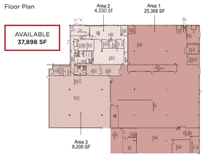 1301 S White River Pky E, Indianapolis, IN for lease Typical Floor Plan- Image 1 of 2